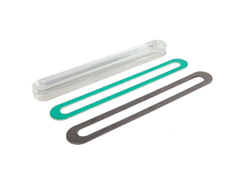 A6 Reflex Glass Prism 250mm x 30mm x 17.5mm C/W Gaskets