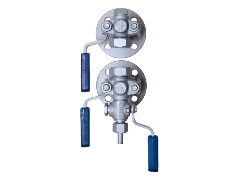 Klinger D Type Cock Set Flanged DN20 PN40 - LH