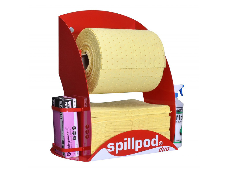 SpillPod Duo (Chemical) - Quick-rip Absorbent Roll