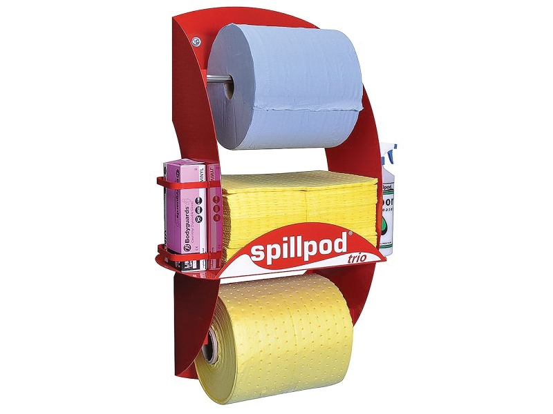 SpillPod Trio (Chemical) - Non-lint 400 Sheet Wiper Roll