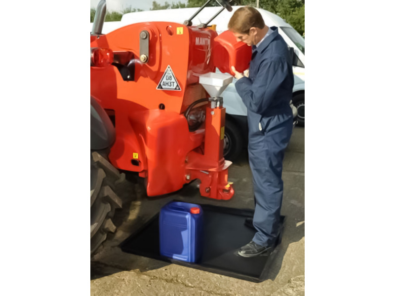 Shallow Flexi-Tray Drip Tray Without Grid - 52 x 52 x 5cm