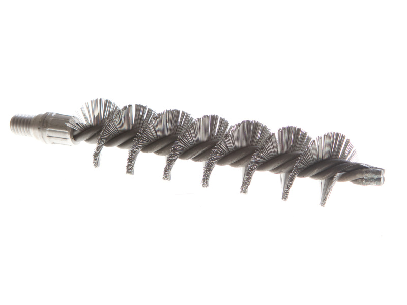 1 1/2" Dia. x 6" LG Wire Tube Brush 1/2" Whit Male Con.