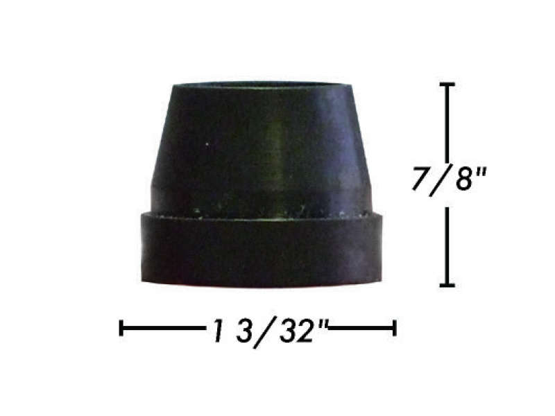 Rubber Gauge Glass Cone 3/4" G78