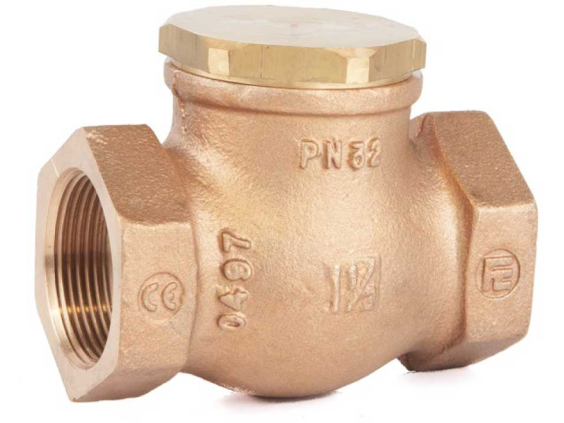 3/8" BSPP CH32 Straight Bronze Lift Check Valve PN32