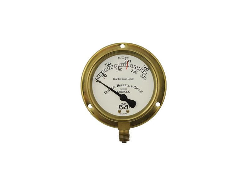 3" Dial New Heritage Pressure Gauge - Charles Burrell & Sons