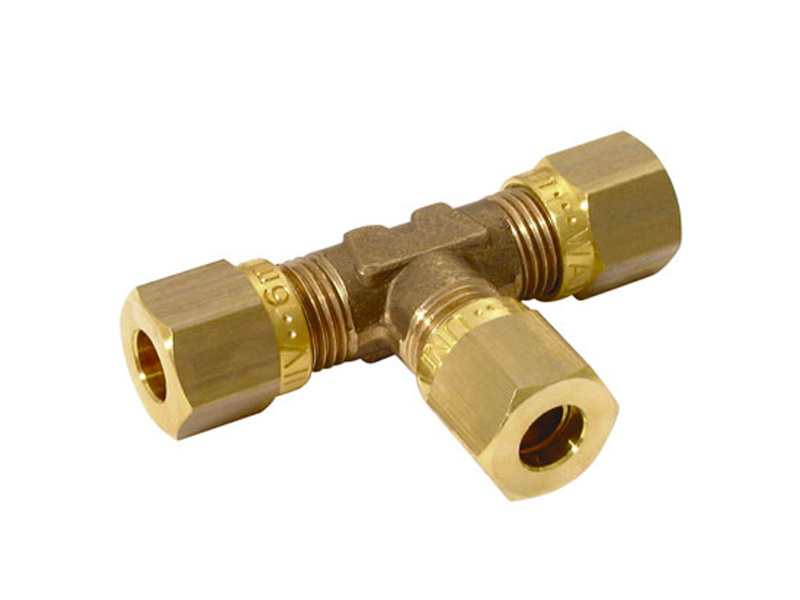 6mm OD Equal Tees Compression
