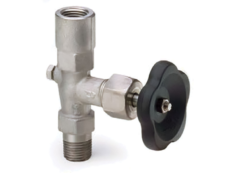 3/8" BSP MxF S/S Pressure Gauge Valve 400 Bar : 200ºC