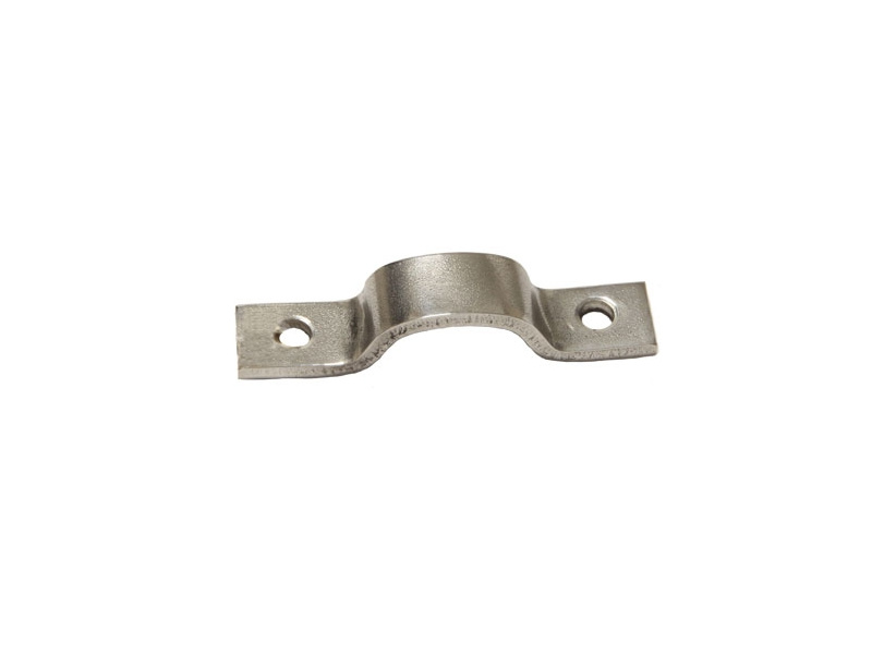 3/8" Pipe Fastening Bracket - Twin - Small - St/St