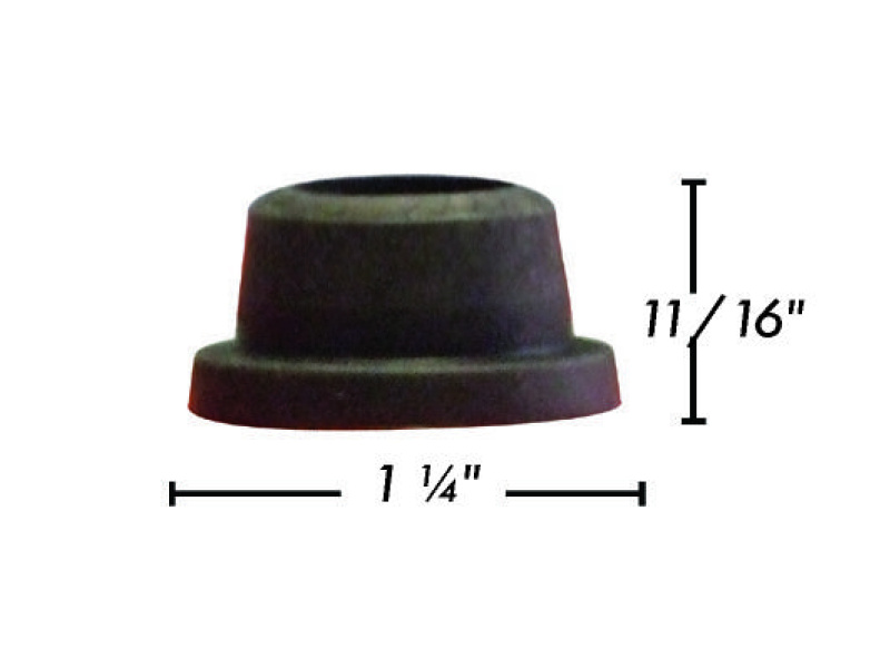 Rubber Gauge Glass Cone 3/4" to suit Hopkinson No.7