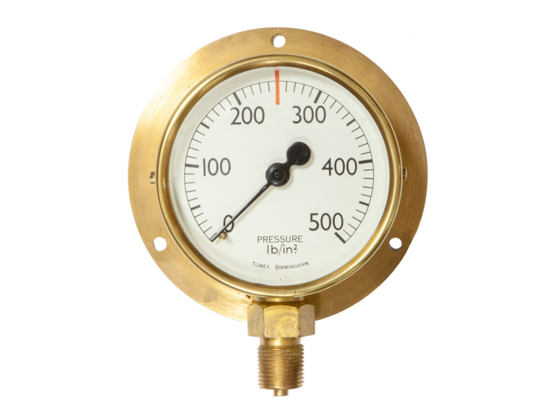 3" Dial New Heritage Pressure Gauge - Tomey Birmingham