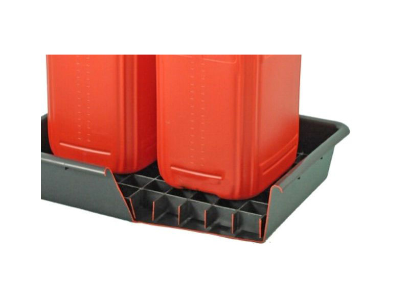 16 x 25L Drum Tray With Removeable Base Grid