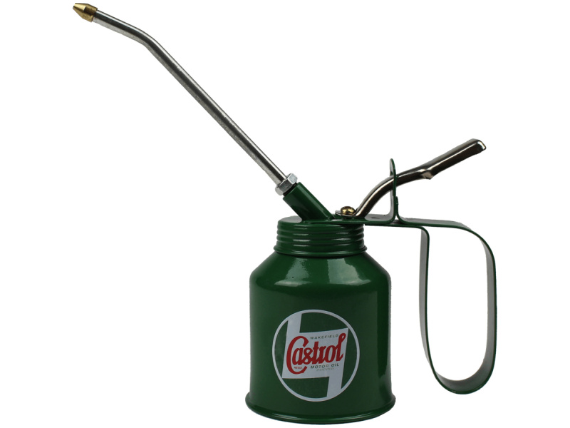 200ml Classic Pump Oil Cans c/w Fixed & Flexible Applicators