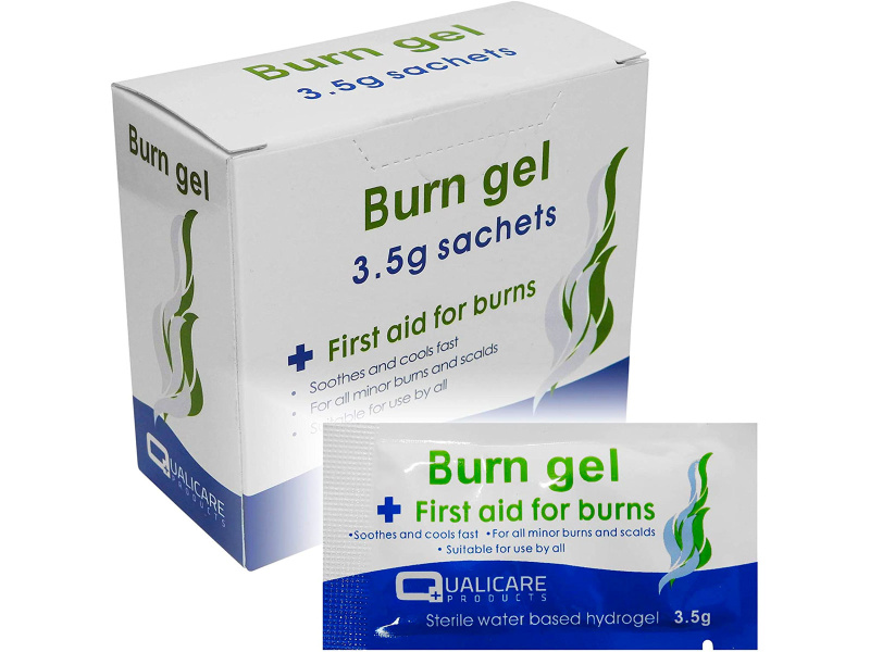 3.5g Burn Scald Emergency First Aid Treatment Gel Sachets (Pack of 25)