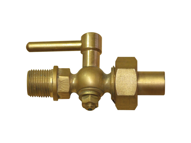 1/8" BSP Straight Union Gunmetal Cock