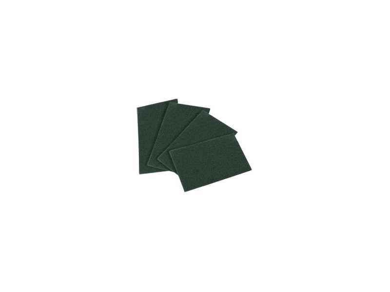 Heavy Duty Dark Green Hand Pad 230 x 150mm (Pack10) 240 Grit