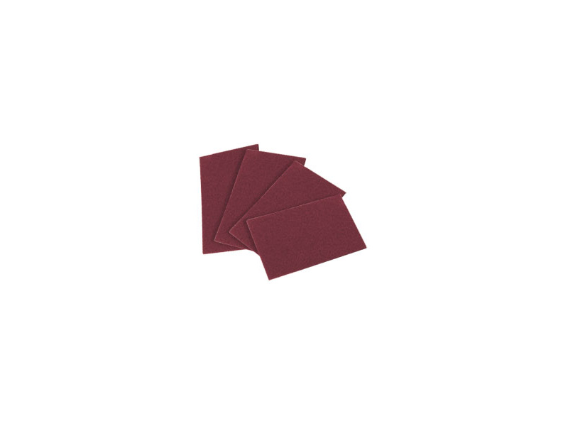 Coarse Maroon Hand Pad 230 x150 mm (Pack 10) 60 Grit
