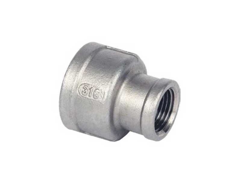 1 1/2" x 1" BSP S/Steel Reducing Socket 150psi