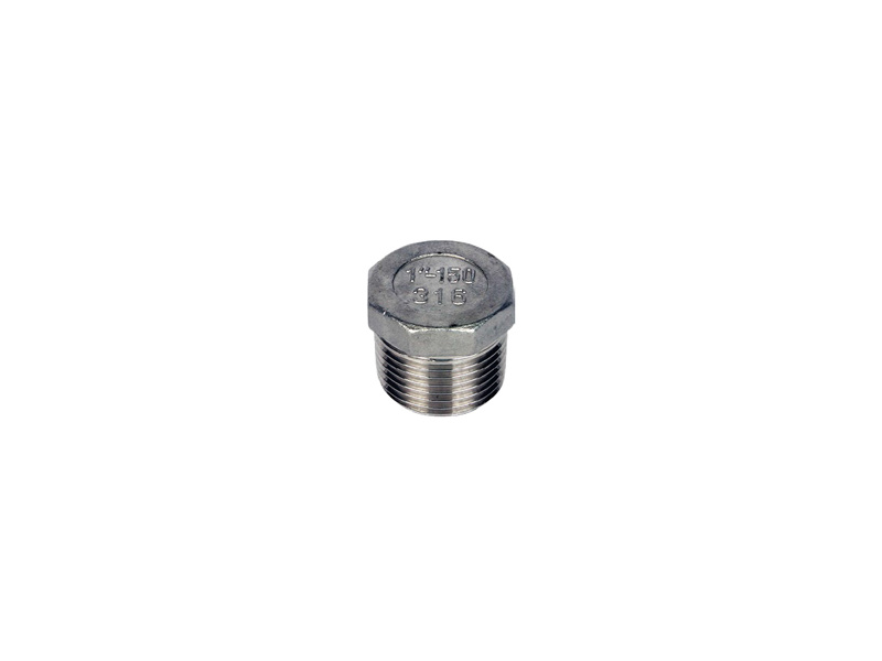 1/8" BSP S/Steel Hexagon Head Plug 150 PSI