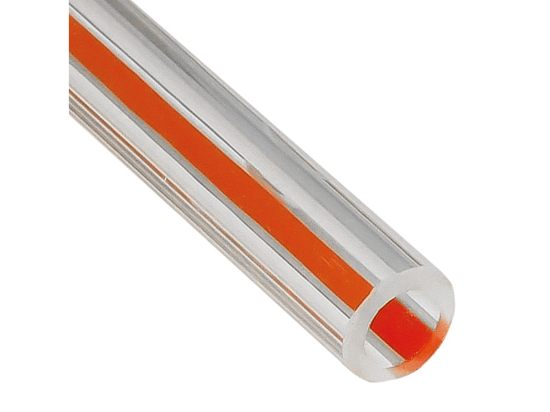 30" Long x 3/4" OD Red Line Gauge Glass Tube