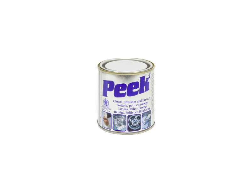 Peek Polish 250ml Tin Cream Metal Polish & Cleaner