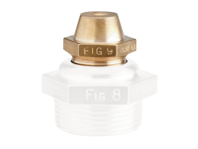 1/2" BSPT Fig 9 Style Fusible Plug