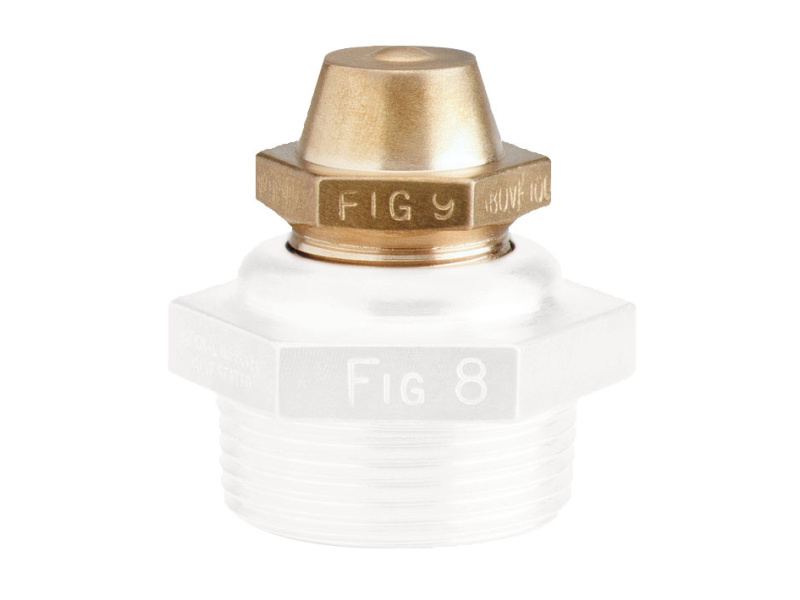 3/4" BSPT Fig 9 Style Fusible Plug