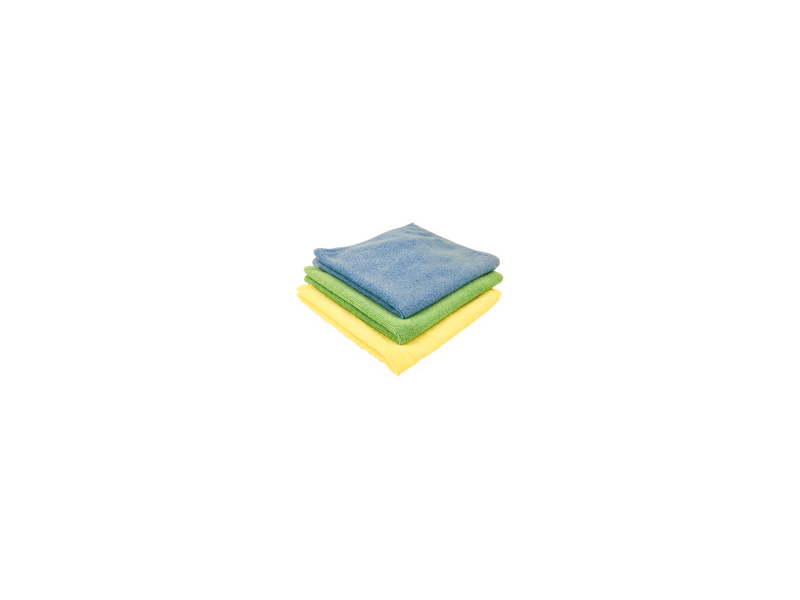Standard Microfibre Cloth Set Y/B/G