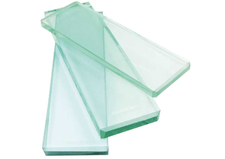 Toughened Glass Panel 7 1/2" x 2" x 3/8"