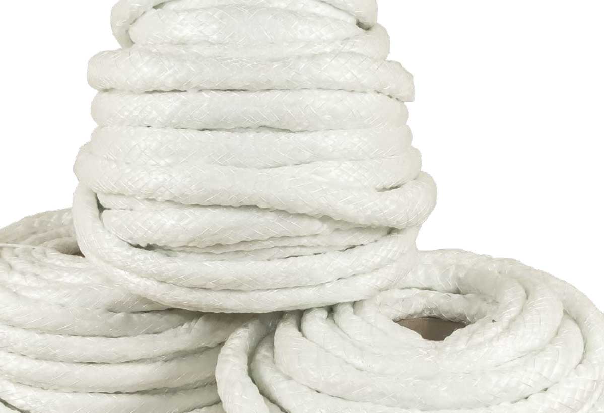 6mm Dia Glass Soft Round Rope Lagging 30M Roll