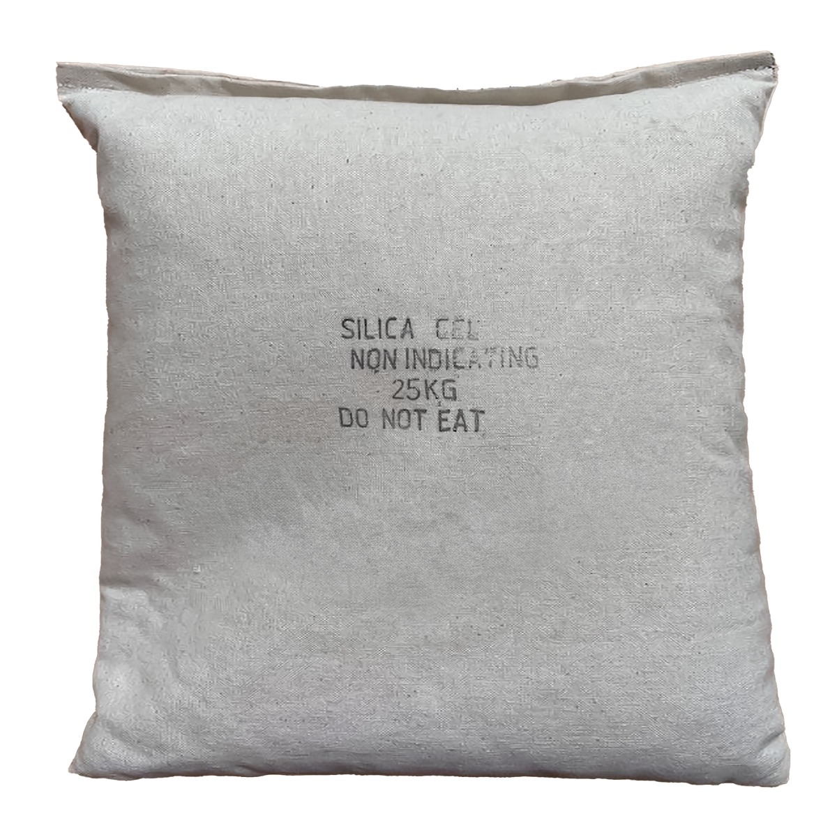 White Silica Gel in a Sewn Cotton Bag  : 1 x 25Kg Bags