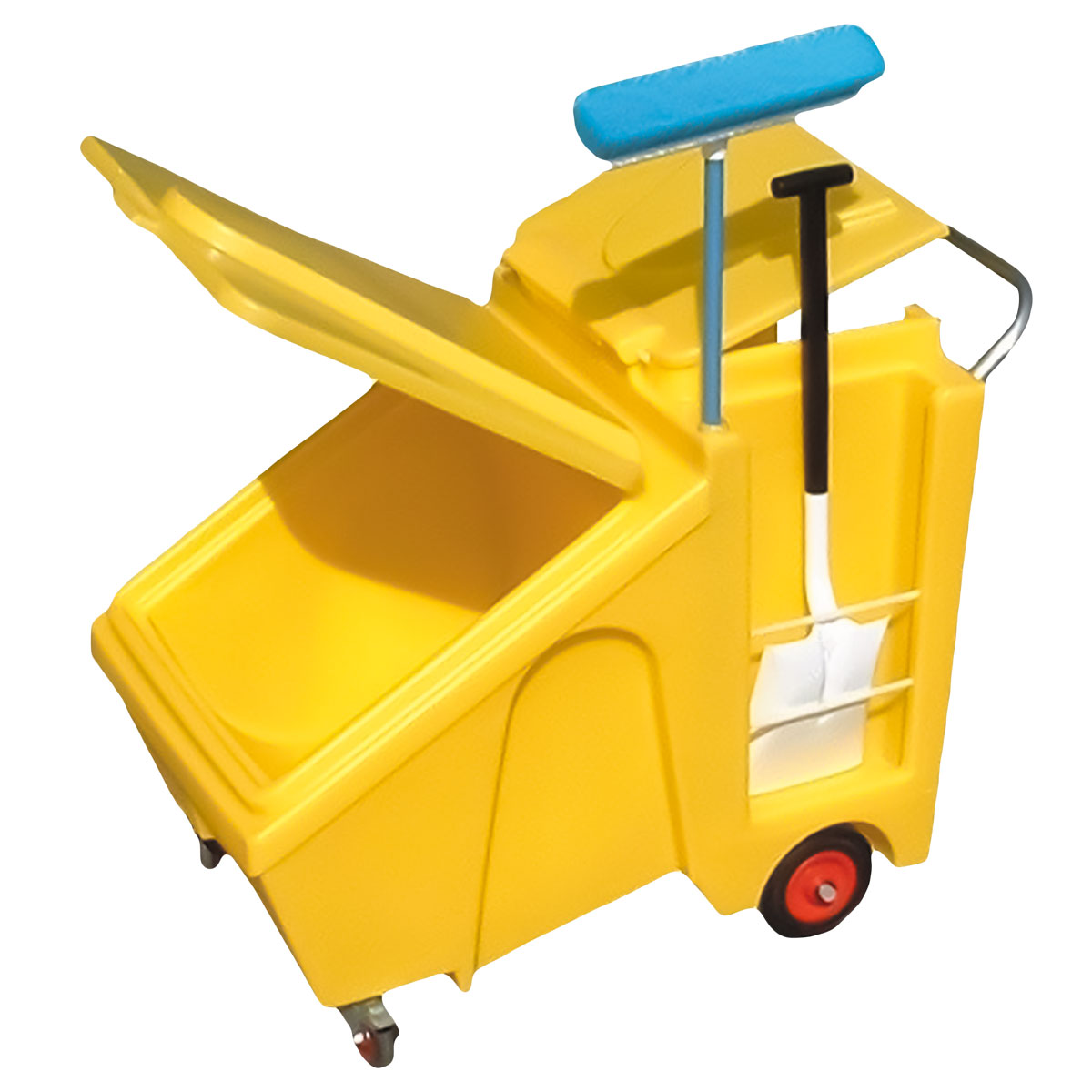 Dispensing Cart For Loose Absorbents