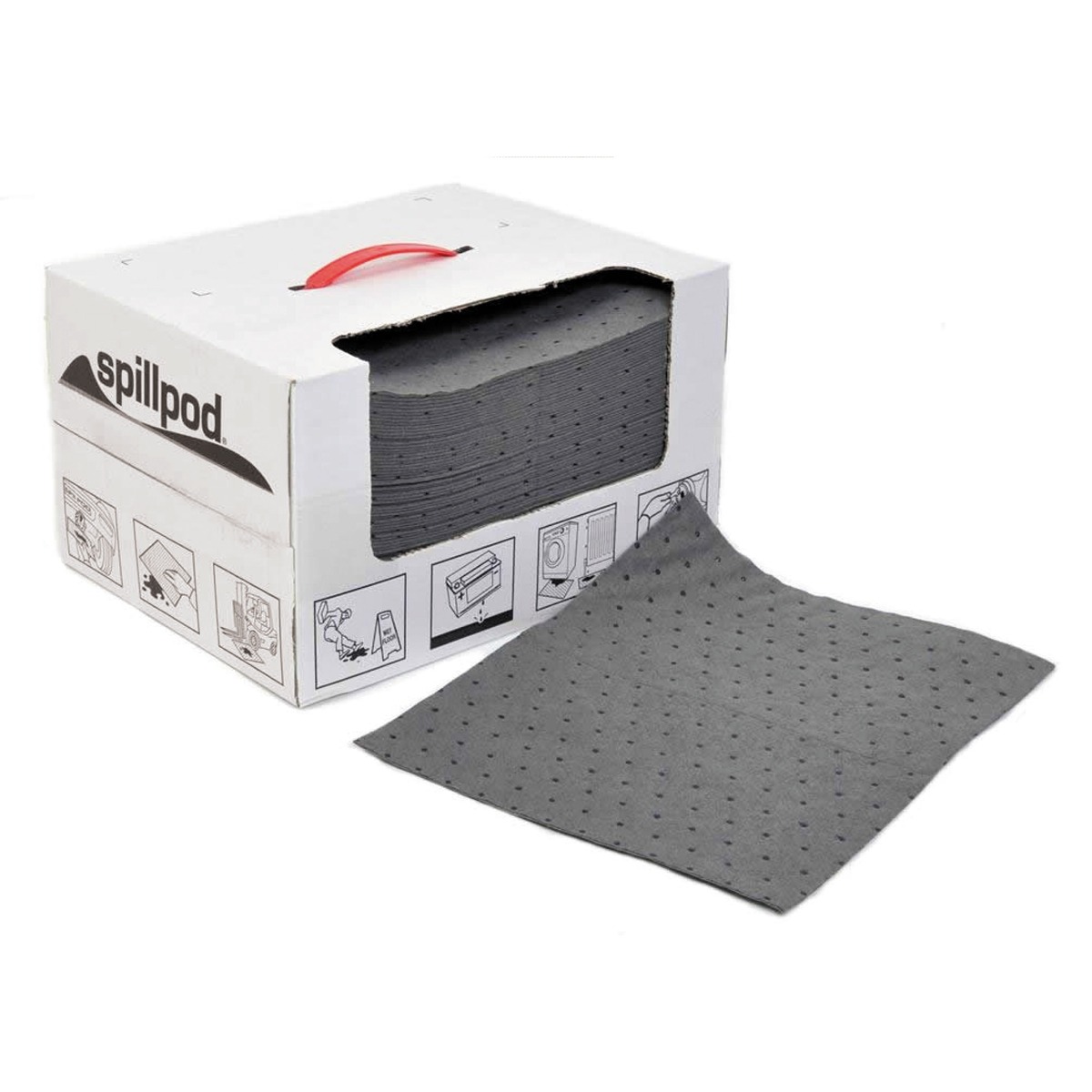 General Purpose Absorbent Pads - 31cm x 39cm - 1 x 75 Pads