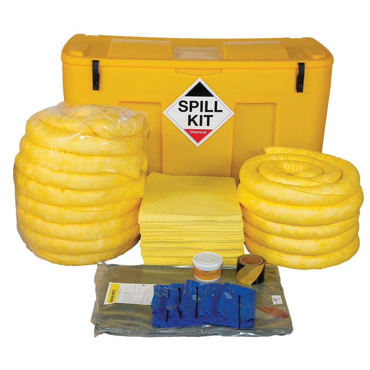 Chemical Spill Kit - Mobile Locker - Absorbs 250L