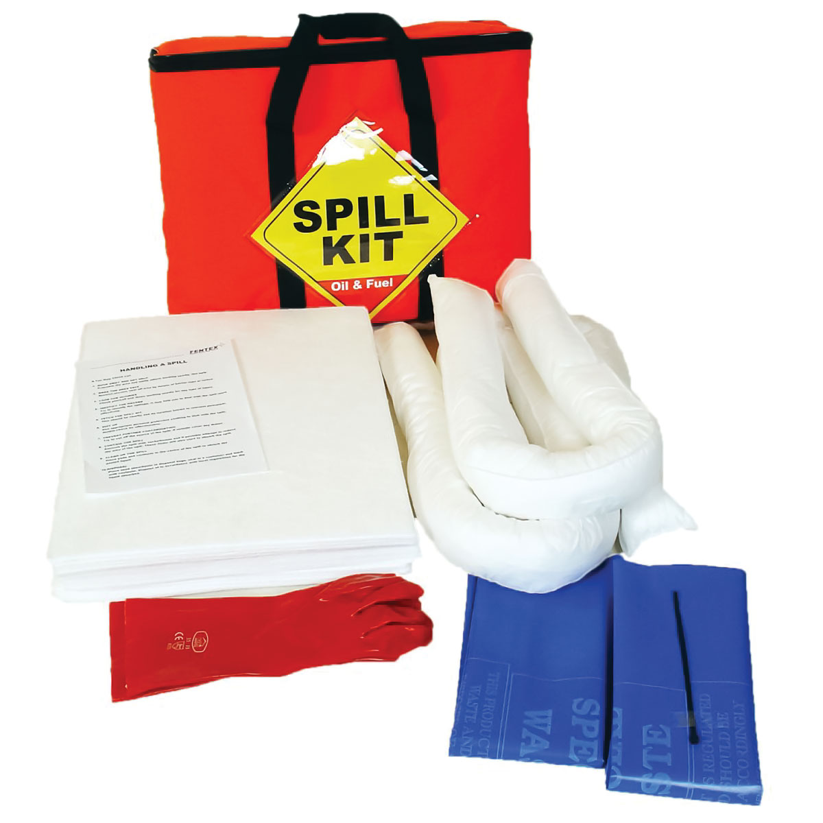 Oil & Fuel Spill Kit - Railway Cab - Absorbs 54L