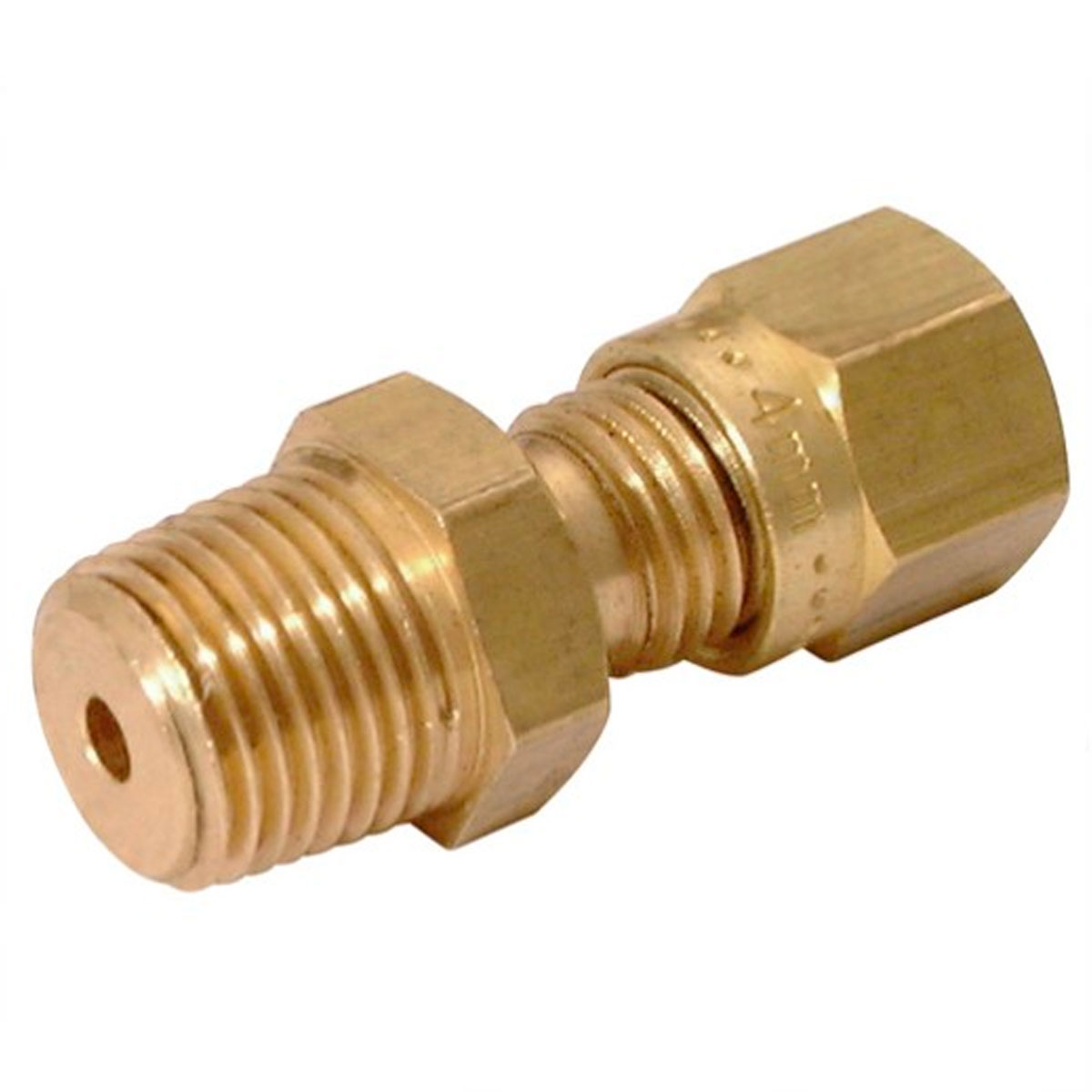 8mm OD 1/2" BSPTM Male Stud Coupling