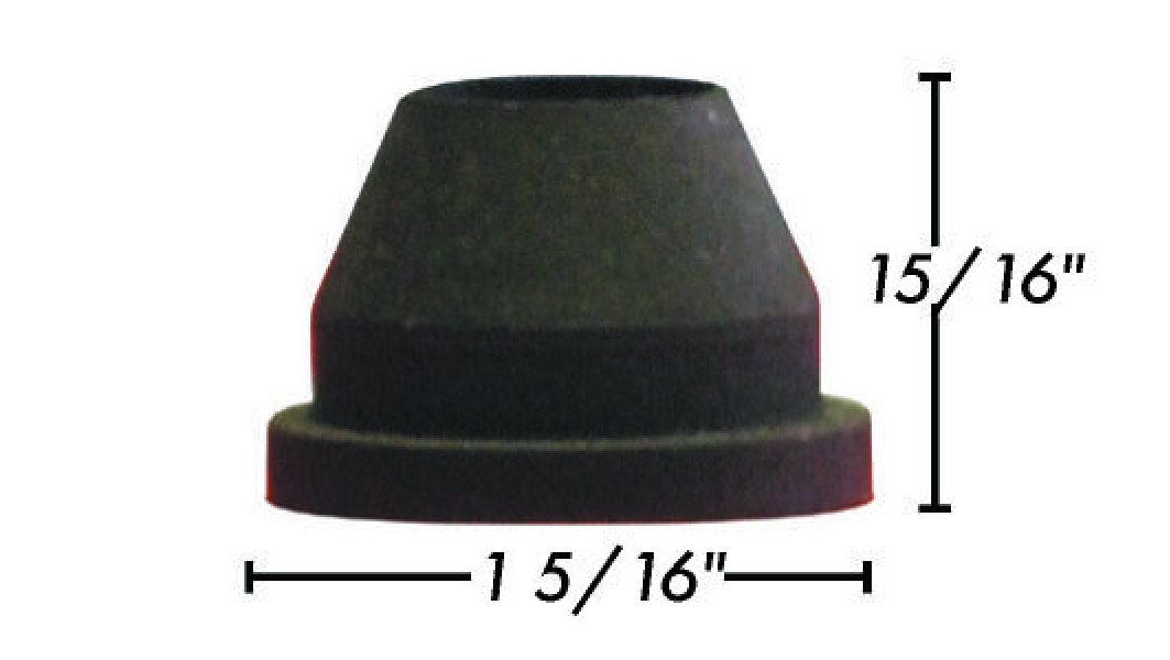 Rubber Gauge Glass Cone 3/4" Klinger No.7