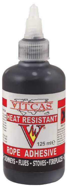 Heat Resistant Rope Adhesive 125ml - Black