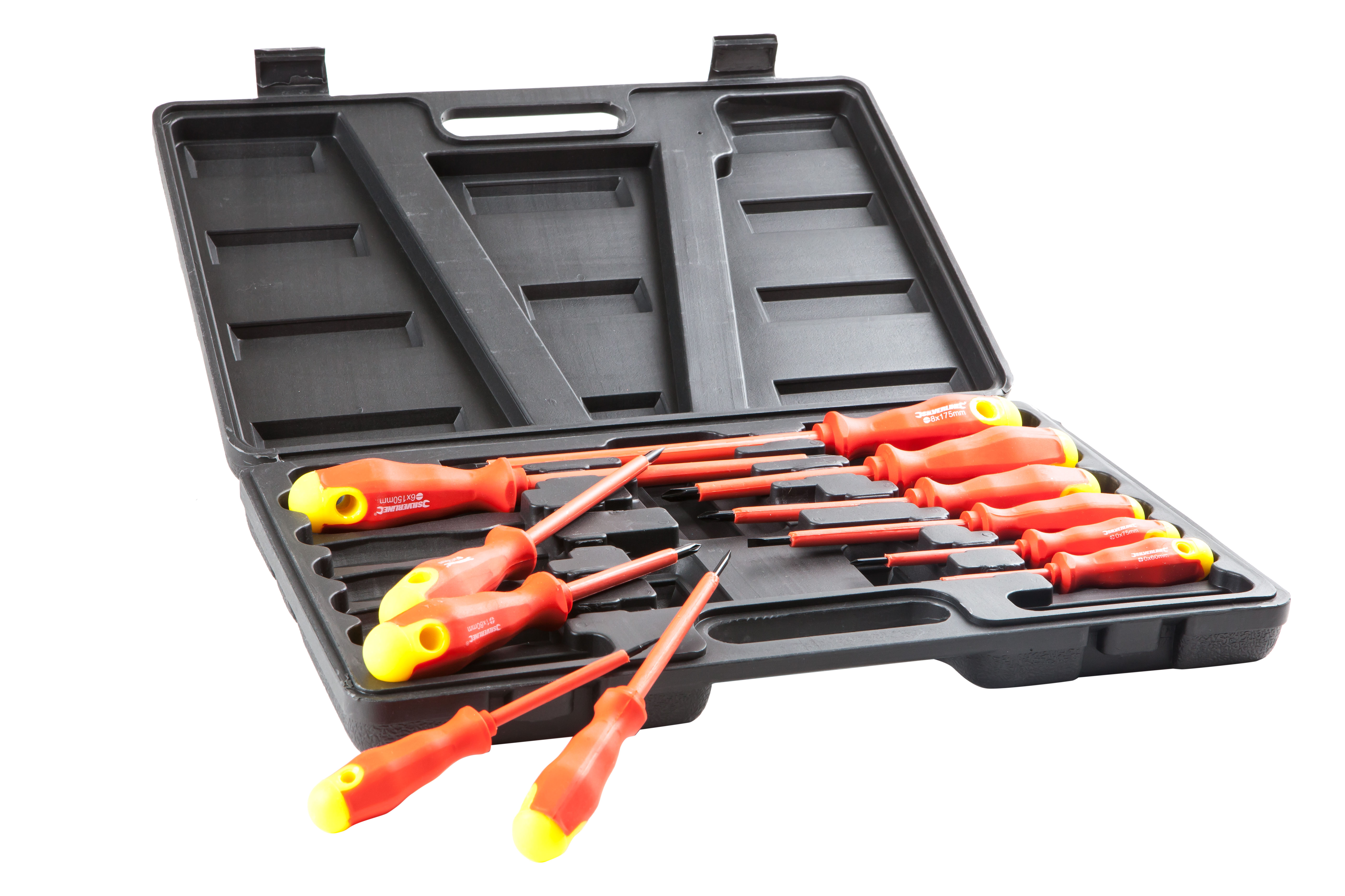 11 Piece Soft Grip Insulated Screwdriver Set