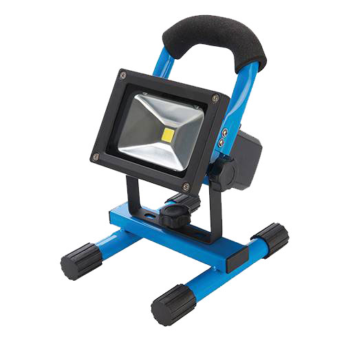 Silverline Slimline Rechargeable LED Work Light 10W IP65