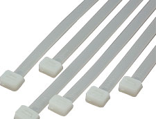 Cable Tie Wraps - Natural Nylon 2.5 x100mm Long