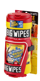 "BIG WIPES" Wall and Van Bracket