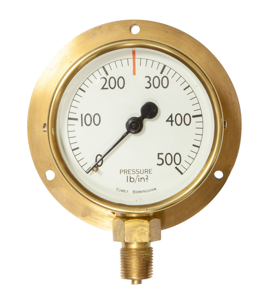 3" Dial New Heritage Pressure Gauge - Tomey Birmingham