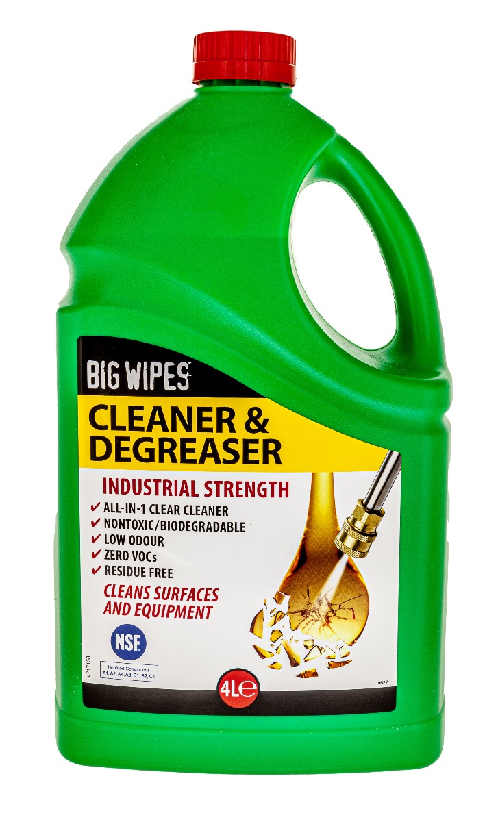 "BIG WIPES" Cleaner & Degreaser Spray with Refill