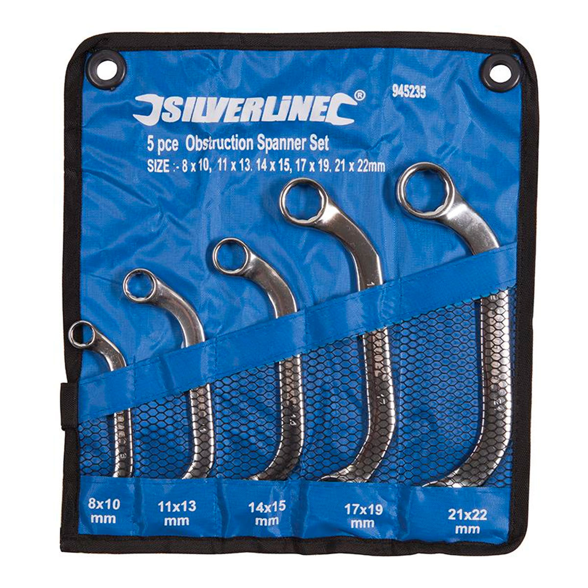 5 Piece Obstruction Spanner Set