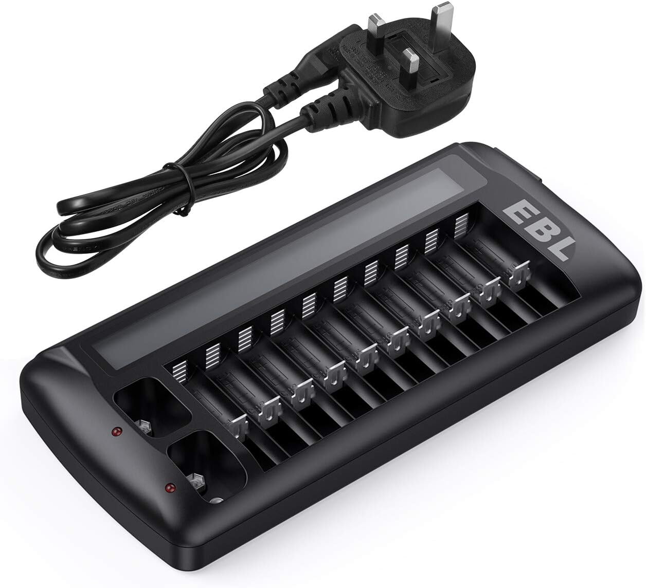 EBL Multi AA/AAA/9v Battery Charger 10+2 slots