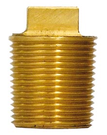 Washout Plug 1 1/2" BSPT Square Head
