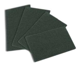 Heavy Duty Dark Green Single Hand Pad 230 x 150mm 240 Grit