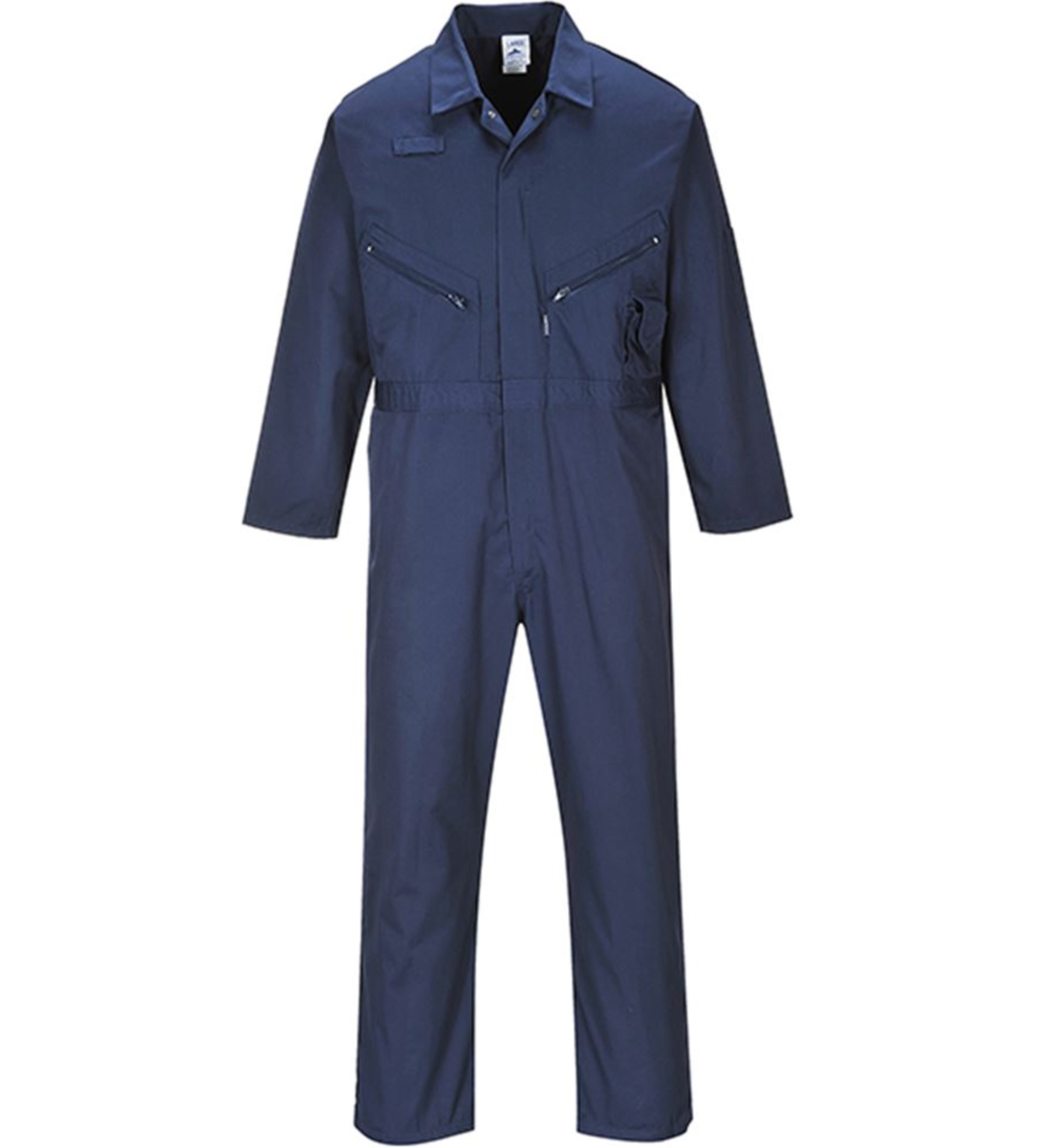 Zip Front Boiler Suit