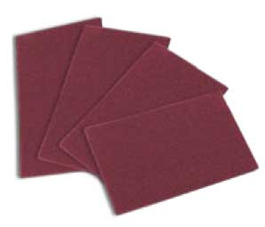 Very Fine Maroon Single Hand Pad 230 x 150mm 240 Grit