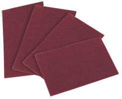 Fine Maroon Hand Pad 230 x150mm (Pack 10) 180 Grit